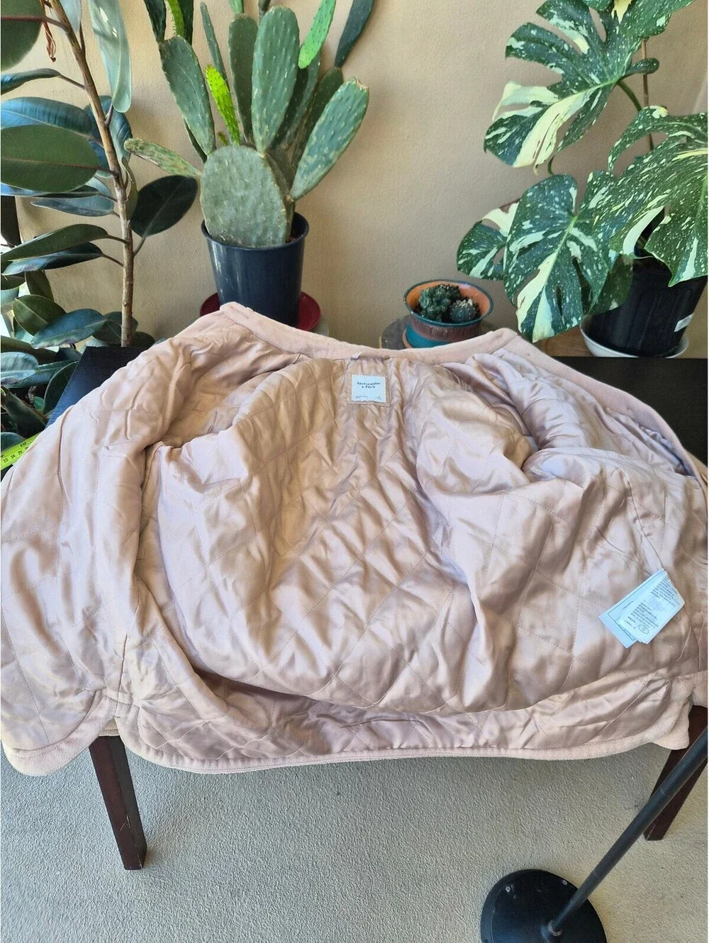 Abercrombie & Fitch Beige Shirt Jacket Size S [COPY]